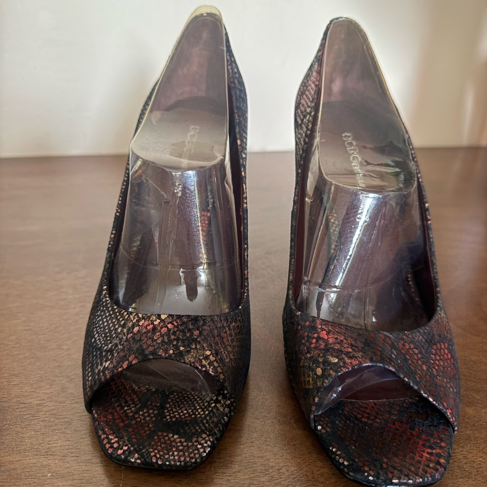 Bcbgeneration Elegant Snakeskin Patterned Heels - image 3